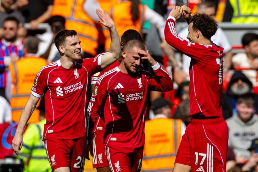 Isak on Target as Liverpool Beat Palace to Boost Top-Four Push